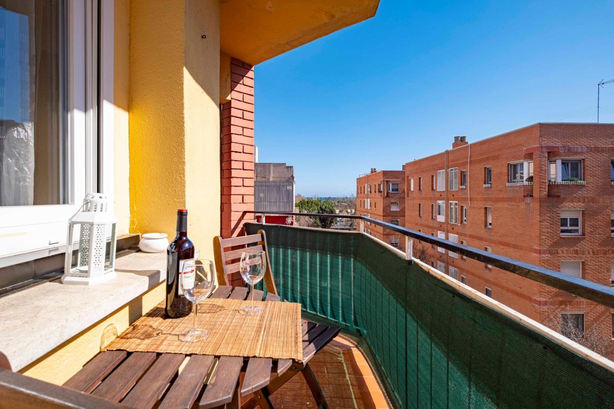 5 Min To The Sea And 15 Min To Barcelona Center Sant Adria de Besos Exterior foto