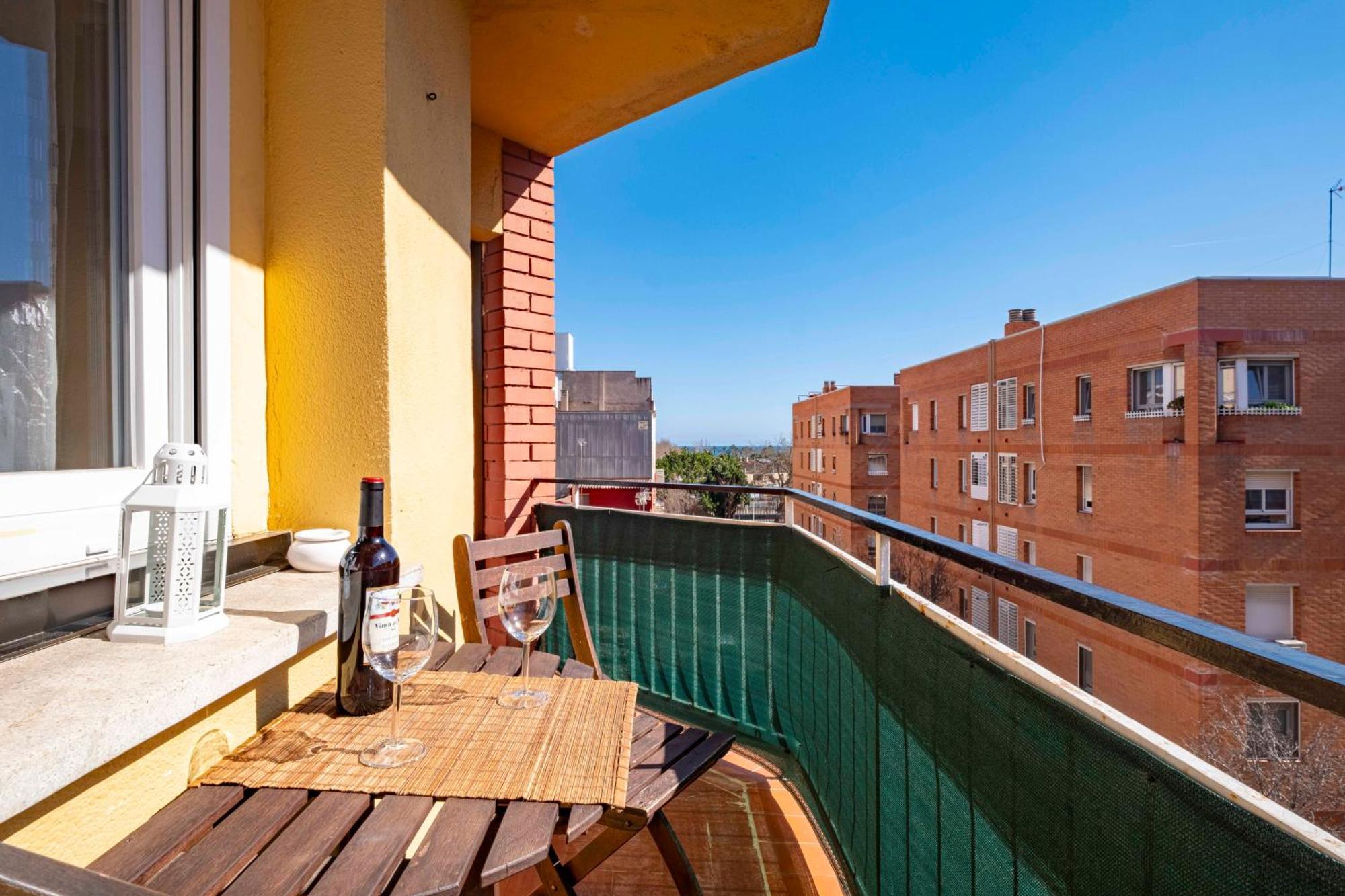 5 Min To The Sea And 15 Min To Barcelona Center Sant Adria de Besos Exterior foto